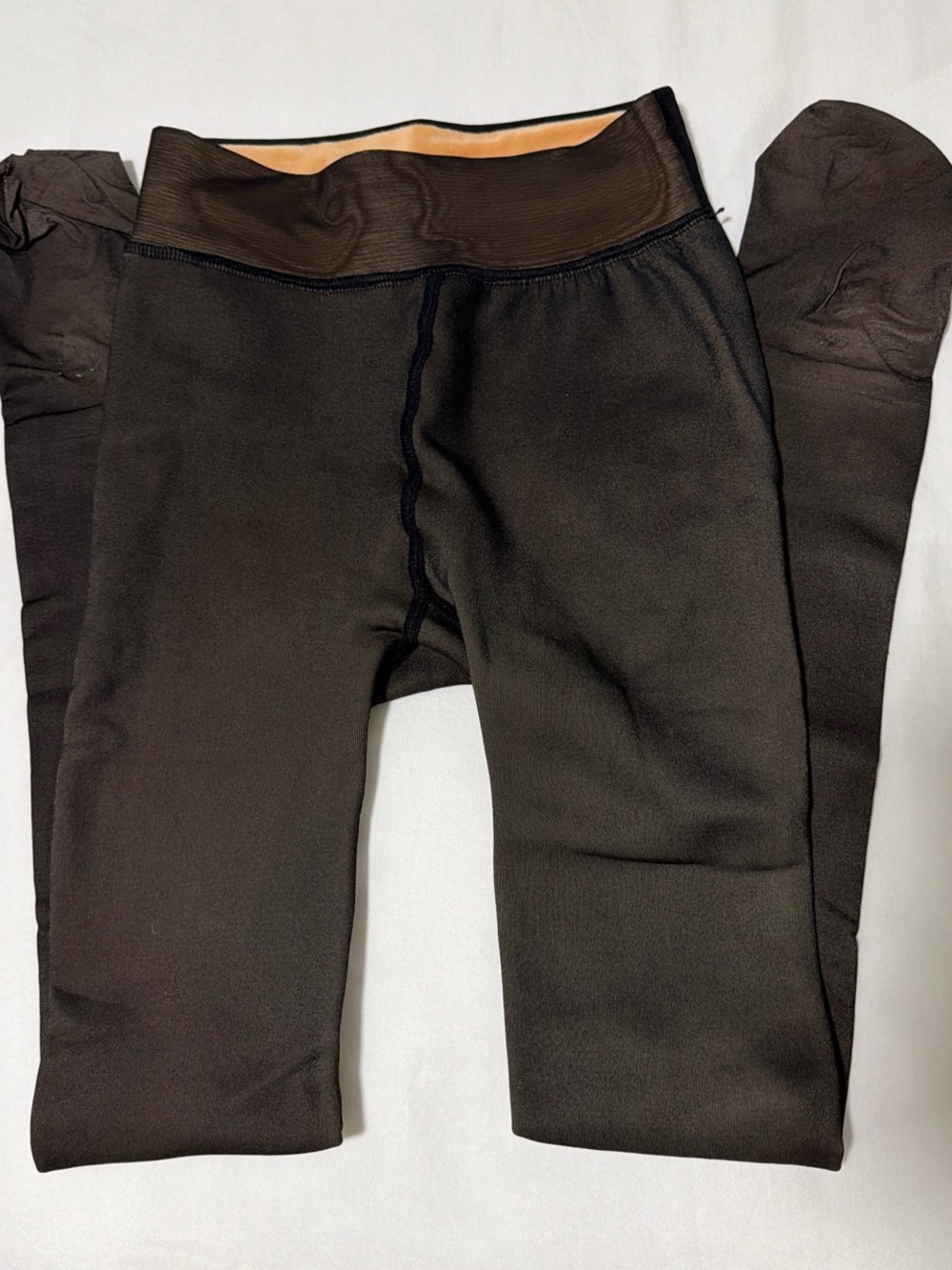 High waisted Fleece lined leggings